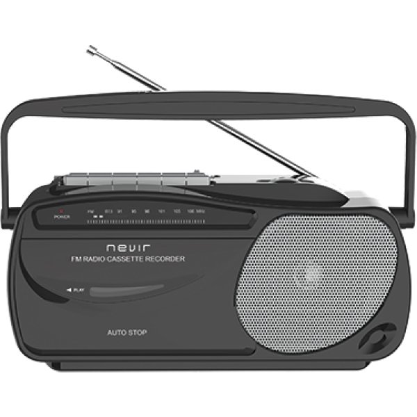 RADIO-CASSETTE PORTATIL NEVIR