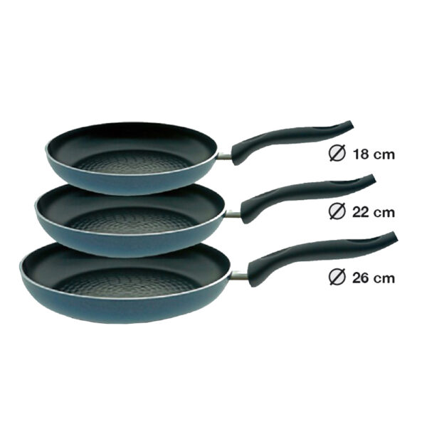 SET DE 3 SARTENES SOGO 20+24+28 CM