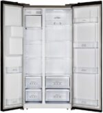 FRIGORIFICO AMERICANO INFINITON DISP HIELO INOX - Imagen 2