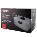 FREIDORA KUKEN 3 L 2000W INOX - Imagen 2
