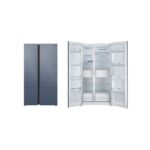AMERICANO INFINITON 177X92 INOX/BLUE A++ - Imagen 2