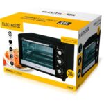 HORNO SOBREMESA ELECTROTEK 36L NEGRO - Imagen 2