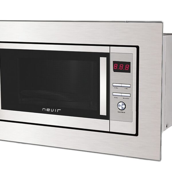 MICROONDAS ENCASTRE NEVIR 20L INOX DIG