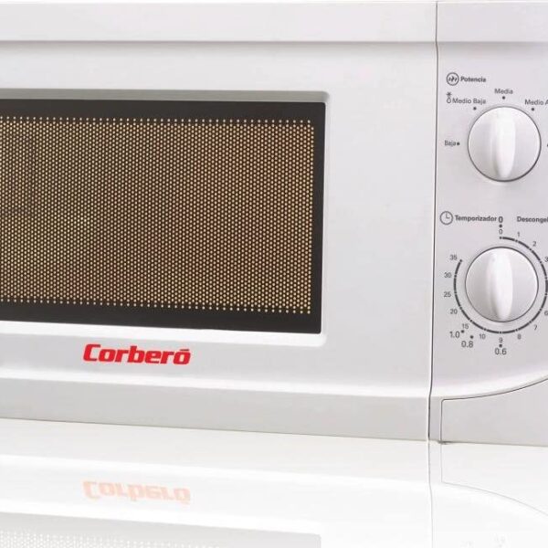 MICROONDAS CORBERO 20L. 700W TARA GOLPEADO
