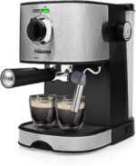 CAFETERA ESPRESSO TRISTAR 850W GRIS - Imagen 2