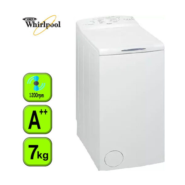 LAVADORA WHIRLPOOL C/S 7KG 1200RPM A++
