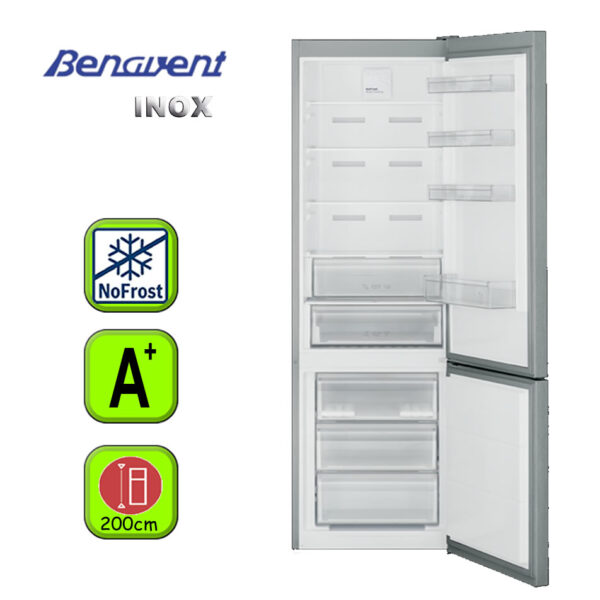 FRIGORIFICO BENAVENT 200X60 NF A+ INOX
