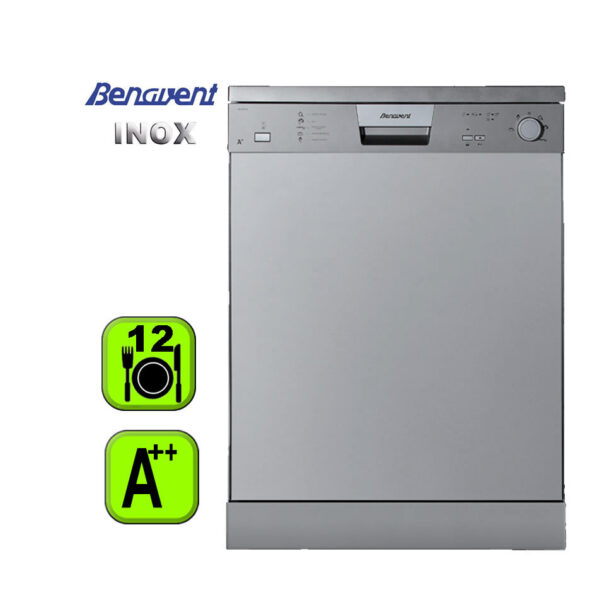 LAVAVAJILLAS BENAVENT 12CU INOX 60CM A++