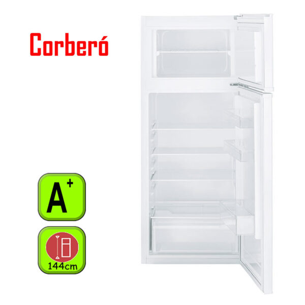 FRIGORIFICO CORBERO 2.P 144X55 A+ BLAN