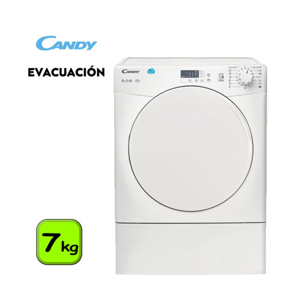 SECADORA EVACUACION CANDY 8 KG
