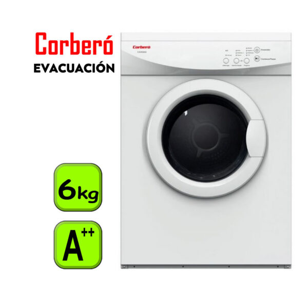 SECADORA 6KG CORBERO EVACUACION