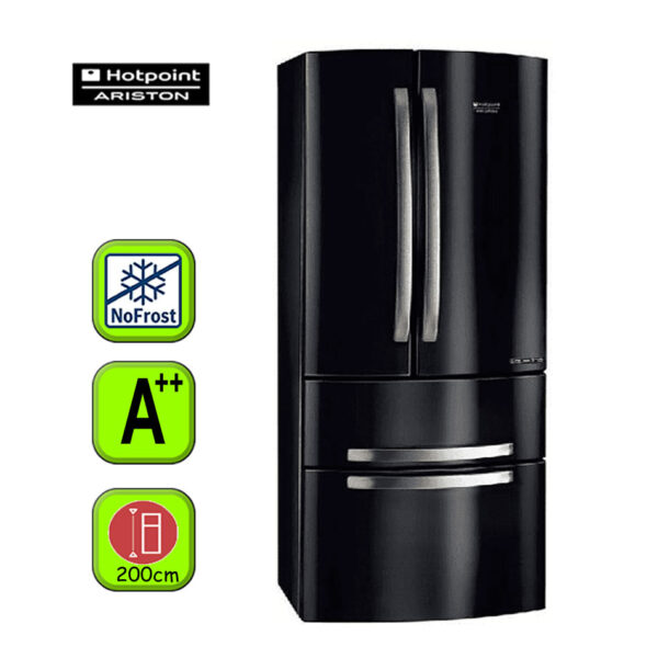 FRIGORIFICO CUADRIO ARISTON NEGRO A++