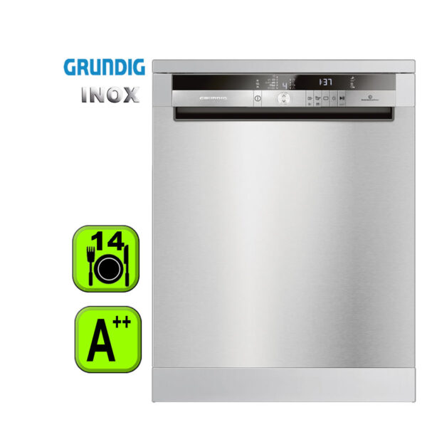 LAVAVAJILLAS GRUNDIG 60CM INOX A++ 3Âº BAND