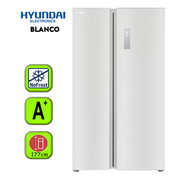 FRIGORIFICO AMERICANO HYUNDAI A+ NF BLANCO