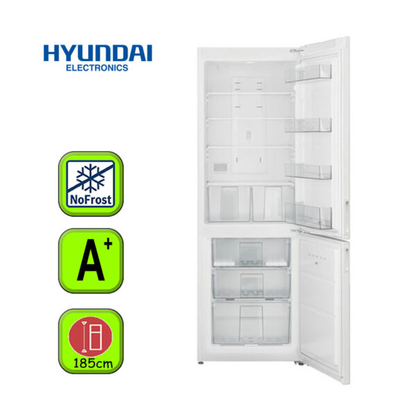 FRIGORIFICO HYUNDAI 185X60 NF A+ BLANCO