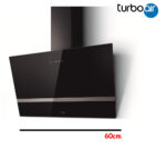 CAMPANA TURBOAIR 60 CM CRISTAL NEGRO