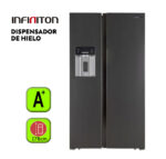 FRIGORIFICO AMERICANO INFINITON DISP HIELO INOX
