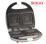 SANDWICHERA SOGO 2 REBANADAS BLANCA - Imagen 2