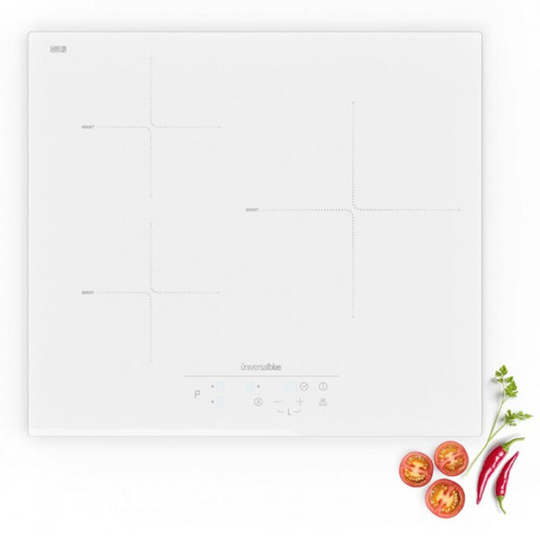 VITROCERAMICA INDUCCION UNIVERSAL B. 3.F BLANCA