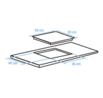 VITROCERAMICA INDUCCION UNIVERSAL B. 3.F BLANCA - Imagen 2