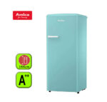 FRIGO AMICA 1P 144X55 A++ RETRO CELESTE
