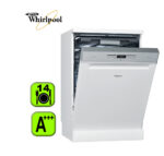 LAVAVAJILLAS WHIRLPOOL 14CU BLANCO A+++