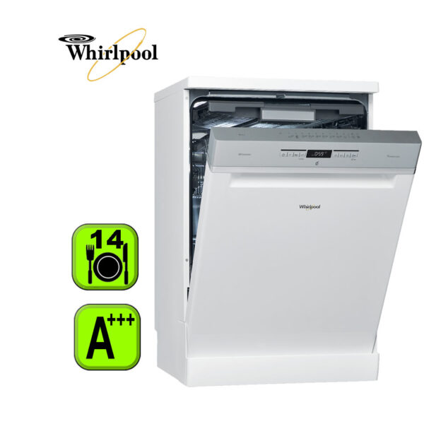 LAVAVAJILLAS WHIRLPOOL 14CU BLANCO A+++