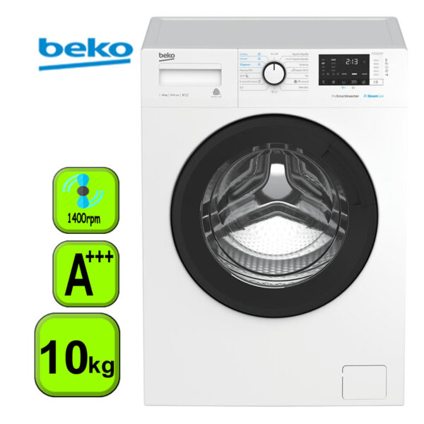 LAVADORA BEKO 10KG 1400RPM A+++ BLANCA