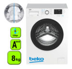 LAVADORA BEKO 8 KG 1200 RPM A+++ VAPOR