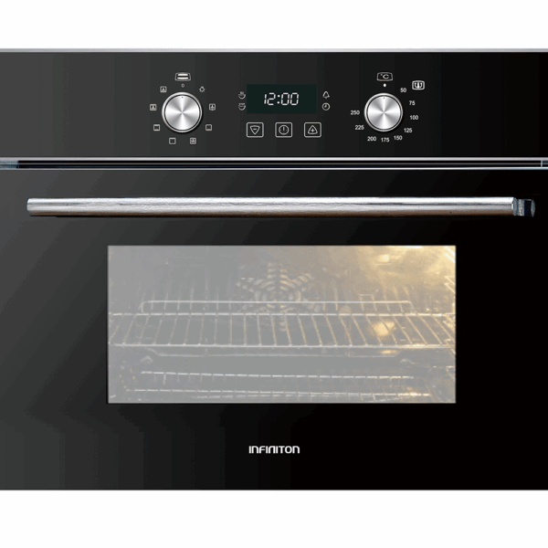 HORNO INFINITON COMPACTO NEGRO 45 CM