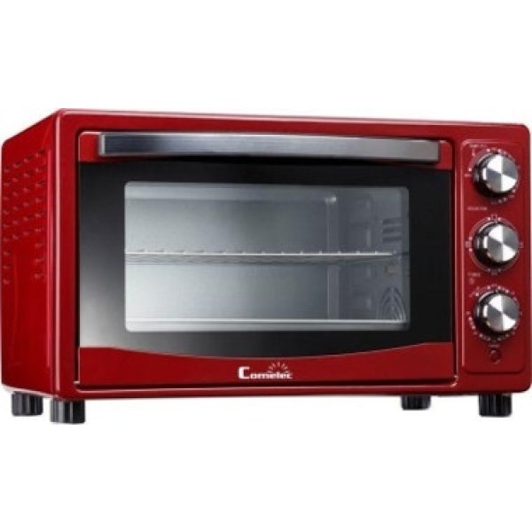 HORNO SOBREMESA COMELEC 28L ROJO