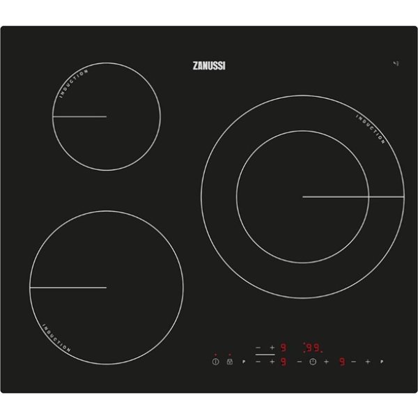 VITROCERAMICA INDUCCION ZANUSSI 3 FUEGOS