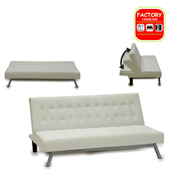 SOFA CAMA BASISC BLANCO