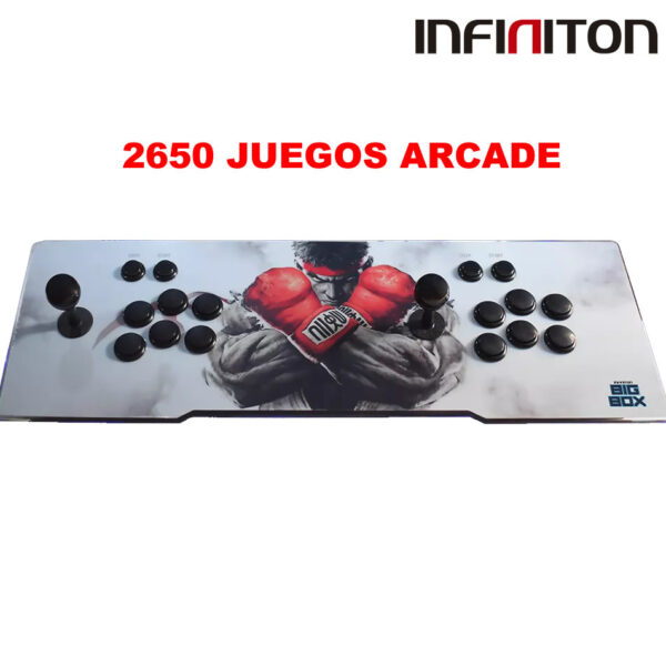 MAQUINA ARCADE INFINITON BIG BOX FULL HD