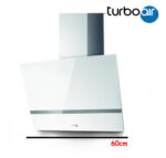 CAMPANA TURBOAIR 60CM CRISTAL BLANCO