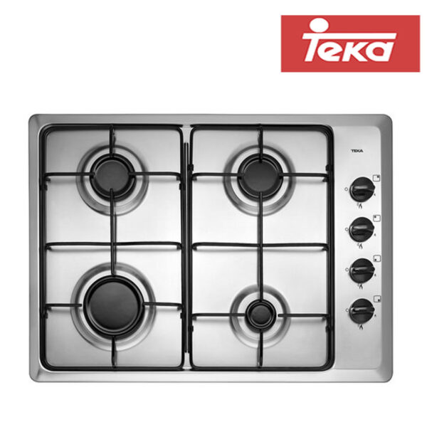 ENCIMERA TEKA INOX GAS 4F. // HLX504G