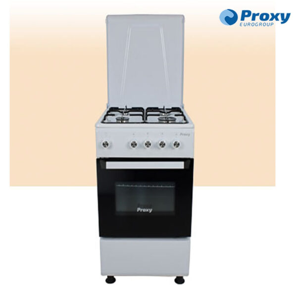 COCINA PROXY 4 FUEGOS+ HORNO BLANCA