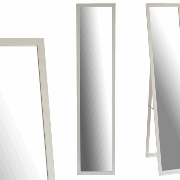 ESPEJO PIE 30X120CM BLANCO