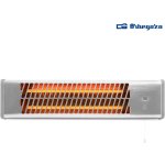 ESTUFA PARED OEBEGOZO 2 BARRAS 1200W INOX