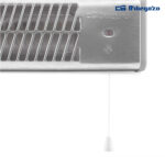 ESTUFA PARED OEBEGOZO 2 BARRAS 1200W INOX - Imagen 3