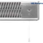 ESTUFA PARED OEBEGOZO 2 BARRAS 1200W INOX - Imagen 3
