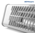 ESTUFA PARED OEBEGOZO 2 BARRAS 1200W INOX - Imagen 2