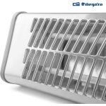 ESTUFA PARED OEBEGOZO 2 BARRAS 1200W INOX - Imagen 2