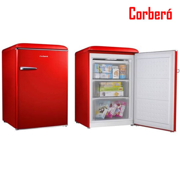 CONGELADOR BAJO ENC CORBERO 90X55 ROJO