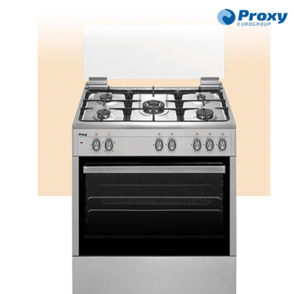 COCINA PROXY 5F+ HORNO 90CM ELECTR INOX