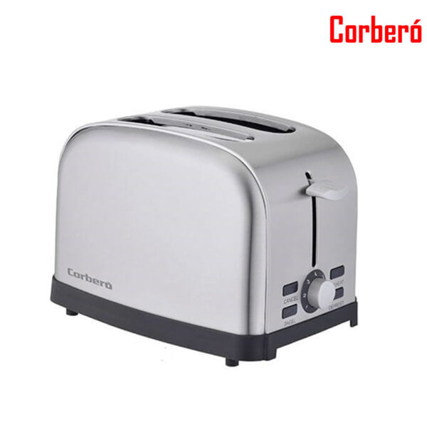 TOSTADOR 2 REBANADAS CORBERO INOX