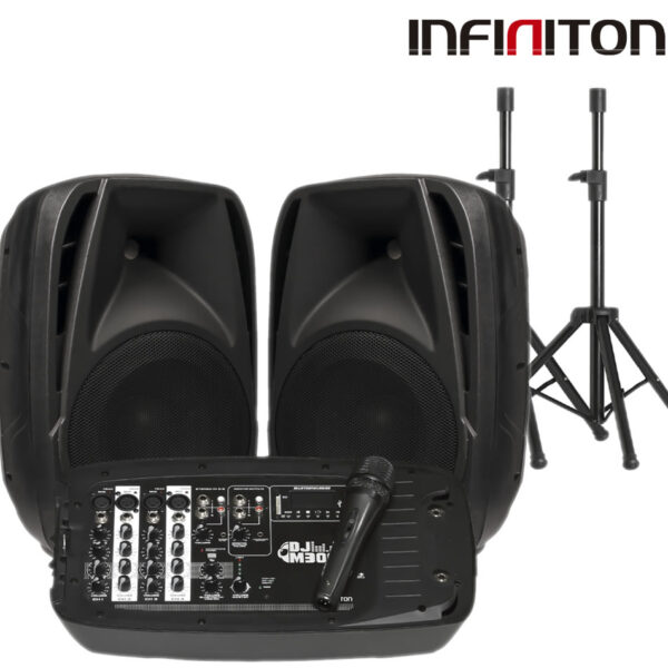 ALTAVOZ + MESA MEZCLA INFINITON