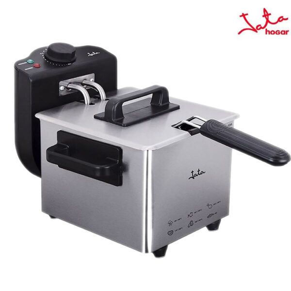 FREIDORA JATA INOX. 1,5L 1000W