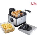 FREIDORA JATA 4L. 2000W INOX 3 CESTAS