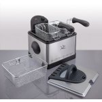 FREIDORA JATA 4L. 2000W INOX 3 CESTAS - Imagen 3